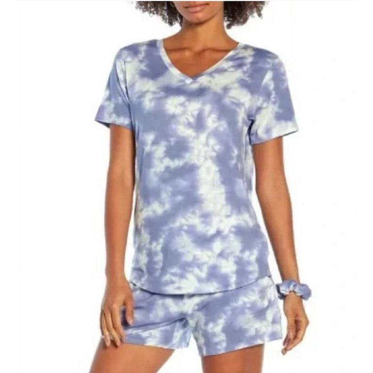 Smokey Tie Dye Elastic Waist Top Smokey Tie Dye Elastic Waist Top