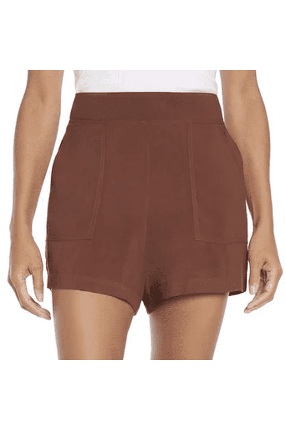 Women's Shorts 5" Seam Brown Medium