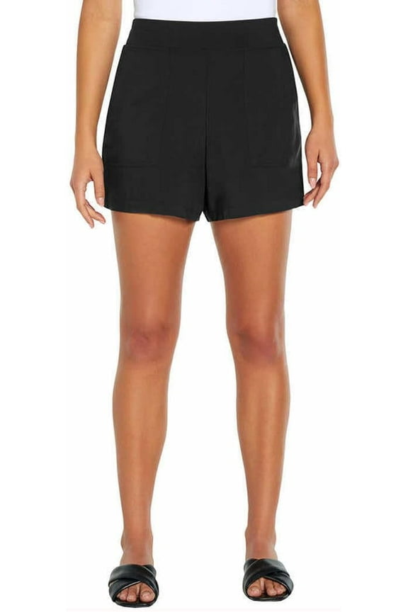 Womens Lightweight Short (US, Alpha, X-Large, Regular, Regular, Black)