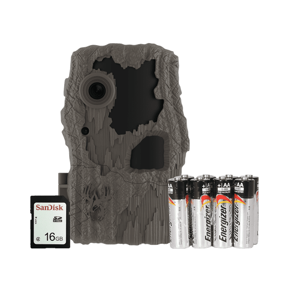 Wildgame Innovations Spark 2.0 Lightsout Trail/Game Camera Combo, 18MP