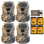 Wildgame Innovations Terra Extreme 14 Megapixel IR Trail Camera 4-Pack Bundle