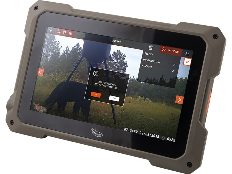 WILDGAME INNOVATIONS Trail Pad Tablet VU70 Dual SD Card Viewer for Hunting & Wildlife Observation Durable Weather-Resistant Memory Card Reader with 7" Touch Screen