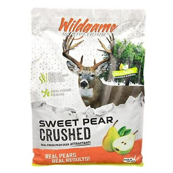 Wildgame Innovations WGI-WLD207 Sweet Real Pear Crushed Deer Attractant, 5 lb.