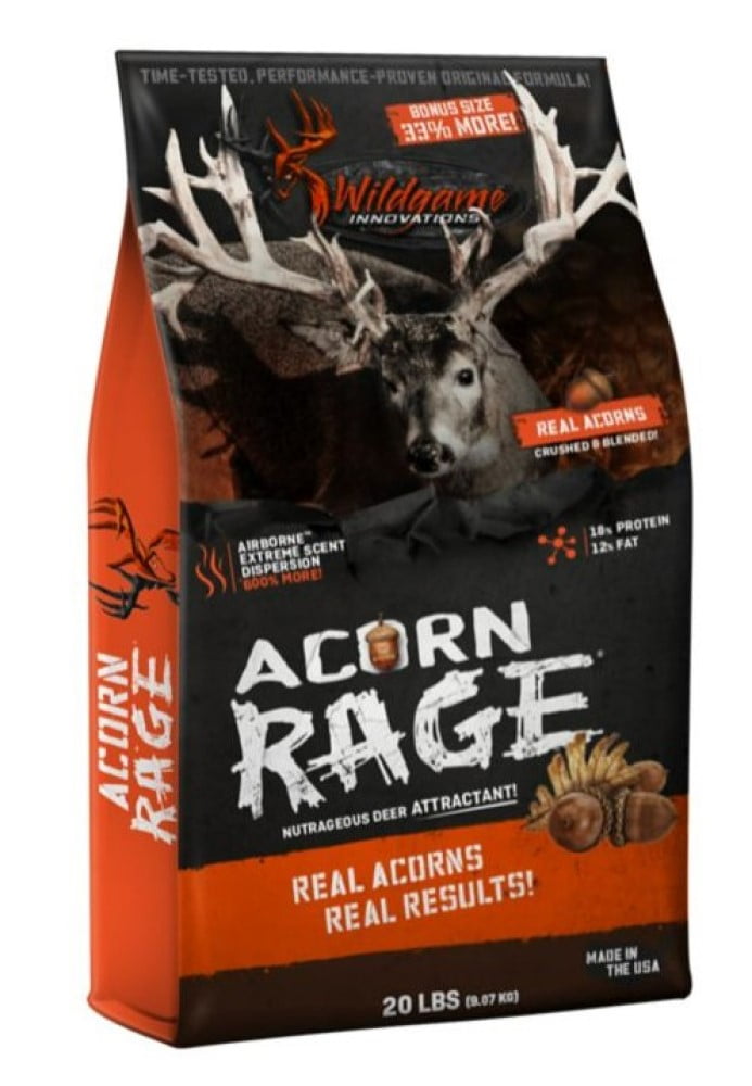 Wildgame Innovations WLD510 Acorn Rage Deer Attractant 20 lb. Bag
