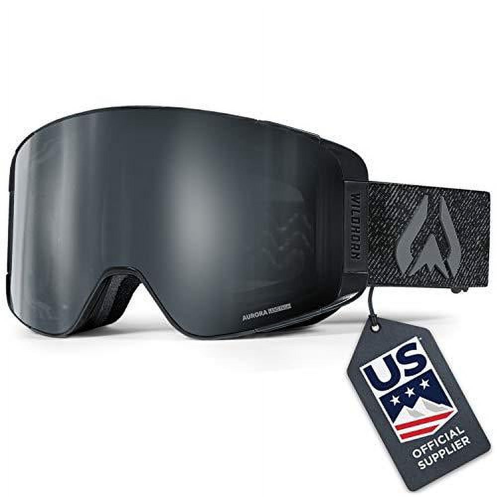 Wildhorn Pipeline Ski - Wide View Anti-Fog Unisex Cylindrical Snowboard Goggles - image 1 of 6