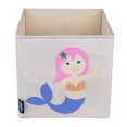 thumbnail image 1 of Wildkin 10 Inch Kids Storage Cube for Boys and Girls, Toy Organizer (Mermaids Pink), 1 of 5