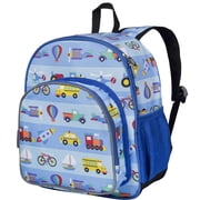 Wildkin 12-Inch Kids Backpack for Boys & Girls, Features Padded Back & Adjustable Strap (On the Go)