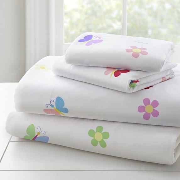 Wildkin Butterfly Garden Sheet Set - Toddler