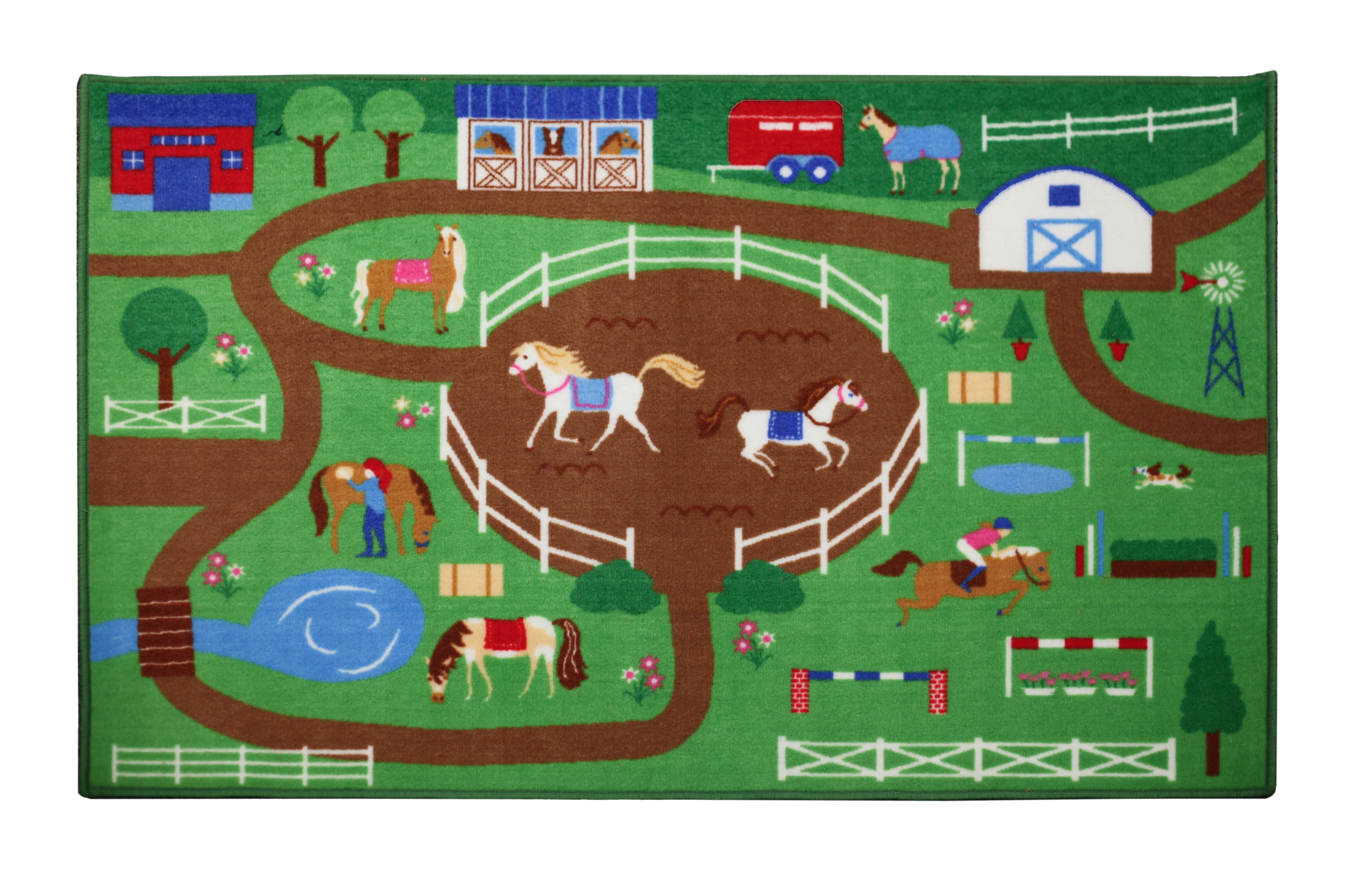 Free Shipping! Wildkin Horse Play Rug - Walmart.com - Walmart.com