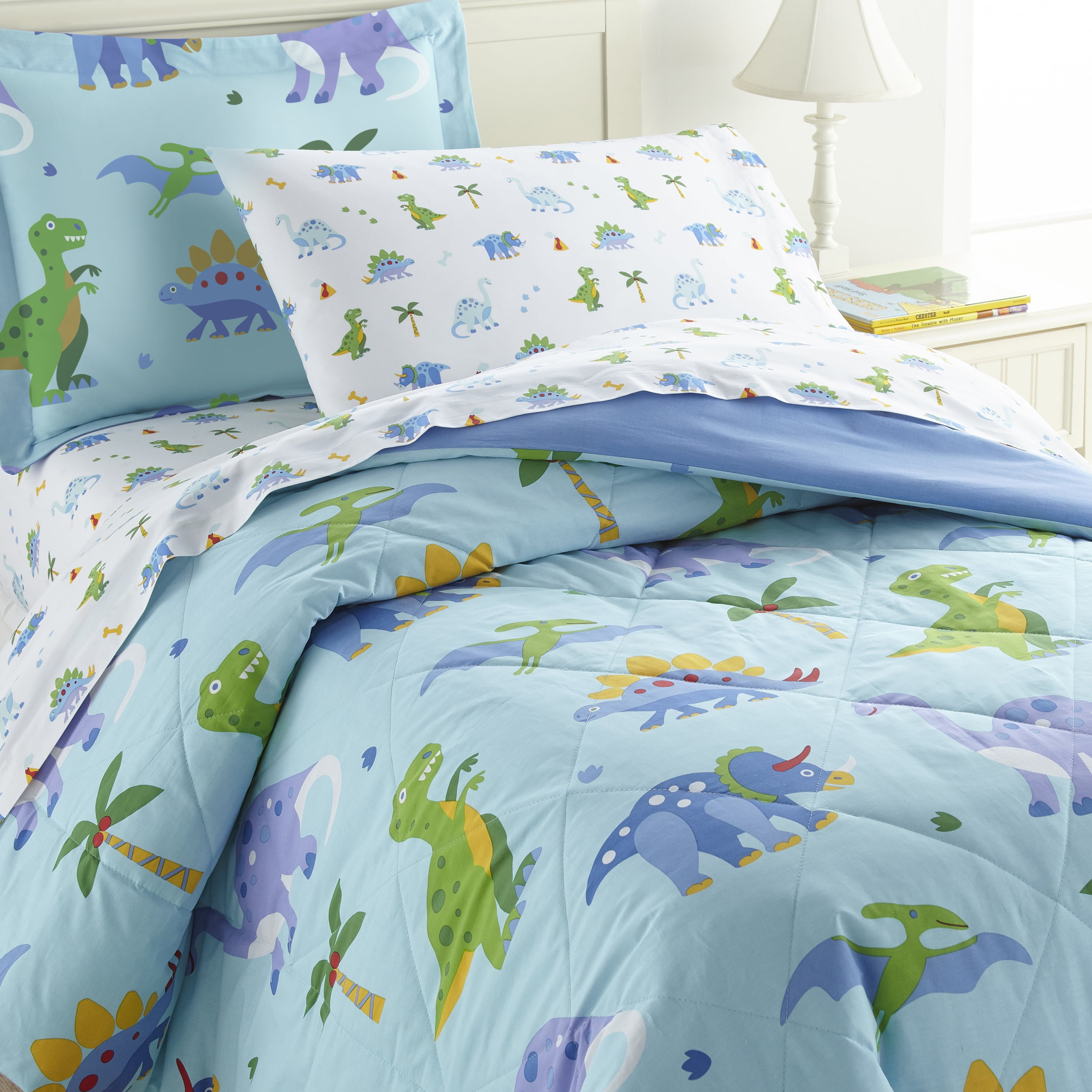 Wildkin Kids 100% Cotton Comforter Set for Boys and Girls