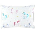 thumbnail image 1 of Wildkin Kids 100% Cotton Hypoallergenic Toddler Pillowcase for Boys and Girls - 13.5 x 19 Inches (Unicorn), 1 of 6