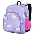 thumbnail image 1 of Wildkin Kids 12 Inch Backpack for Toddler Boys and Girls, Insulated Front Pocket (Unicorn Purple), 1 of 9