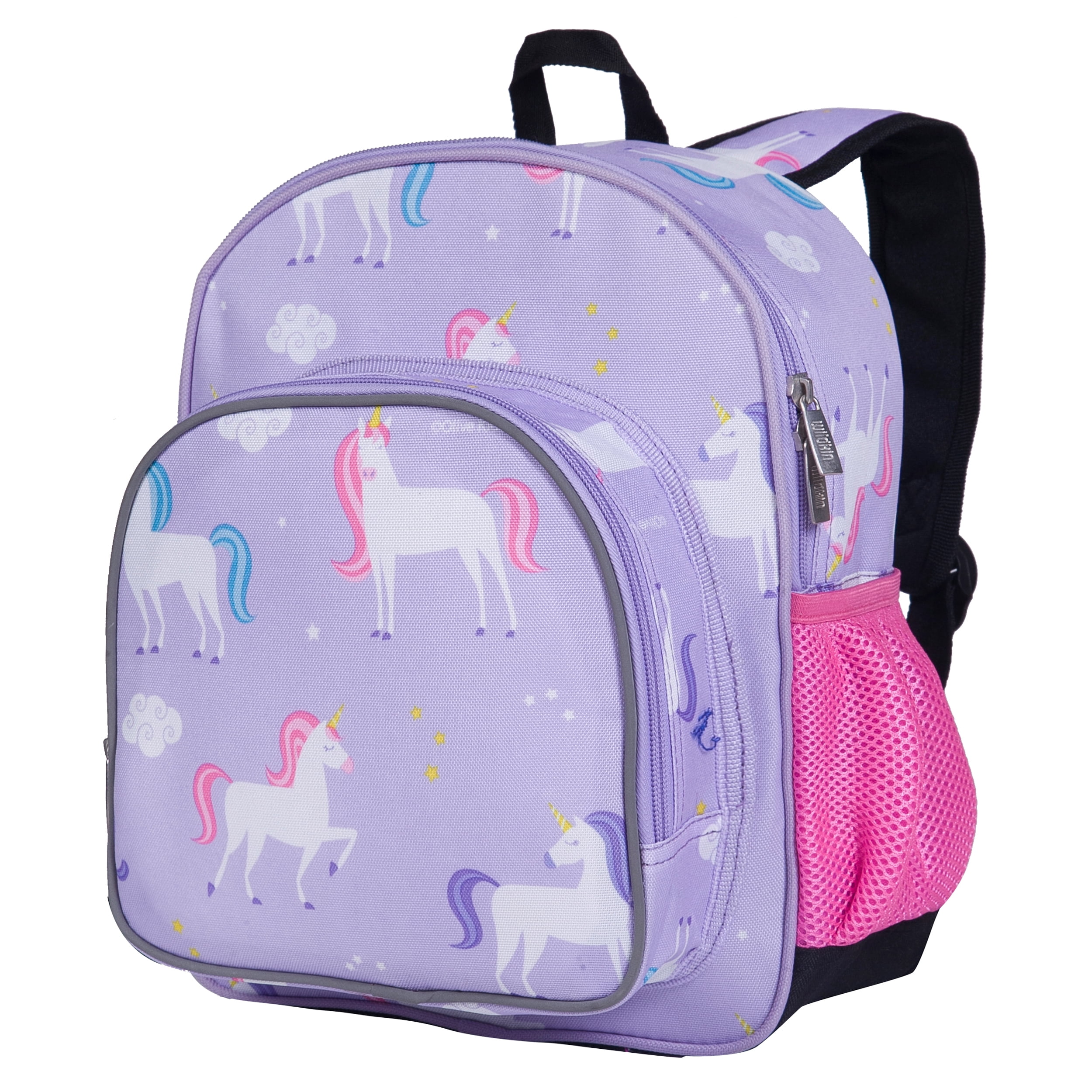 Wildkin Kids 12 Inch Backpack for Toddler Boys and Girls, Insulated Front  Pocket (Unicorn Purple)