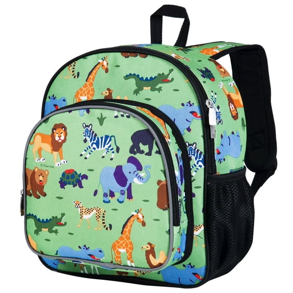 Olive Kids Wild Animals Pack 'n Snack Backpack