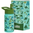 thumbnail image 1 of Wildkin Kids 14 oz Steel Bottle (Dinomite Dinosaurs), 1 of 6