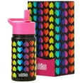 thumbnail image 1 of Wildkin Kids 14 oz Steel Bottle (Rainbow Hearts), 1 of 6