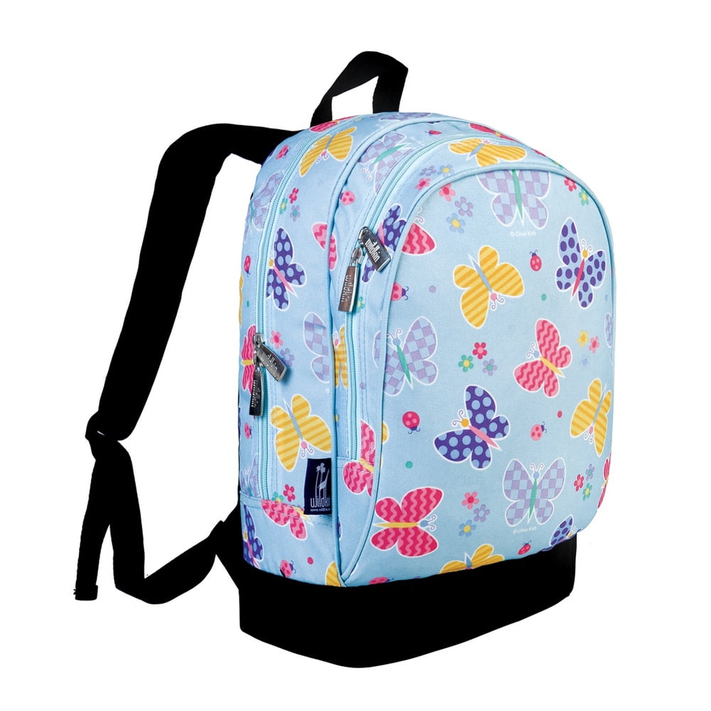 Wildkin Butterfly Garden Sidekick Backpack Blue