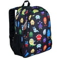 thumbnail image 1 of Wildkin Kids 15 Inch School and Travel Backpack for Boys and Girls (Monsters Black), 1 of 9