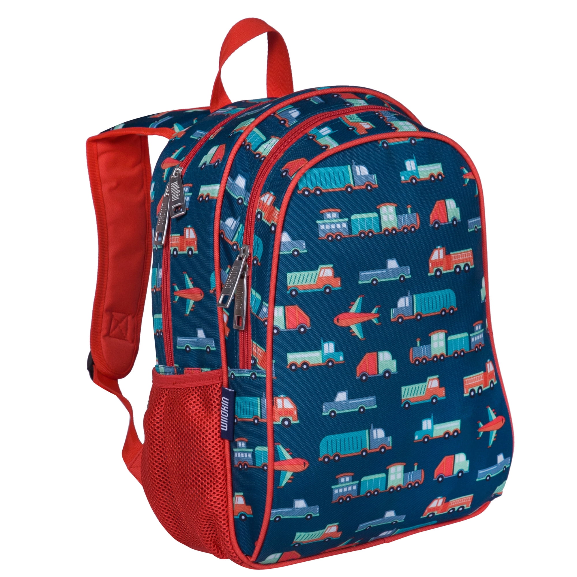 Wildkin 15-Inch Kids Backpack Elementary School Travel (Jurassic Dinosaurs  Blue)