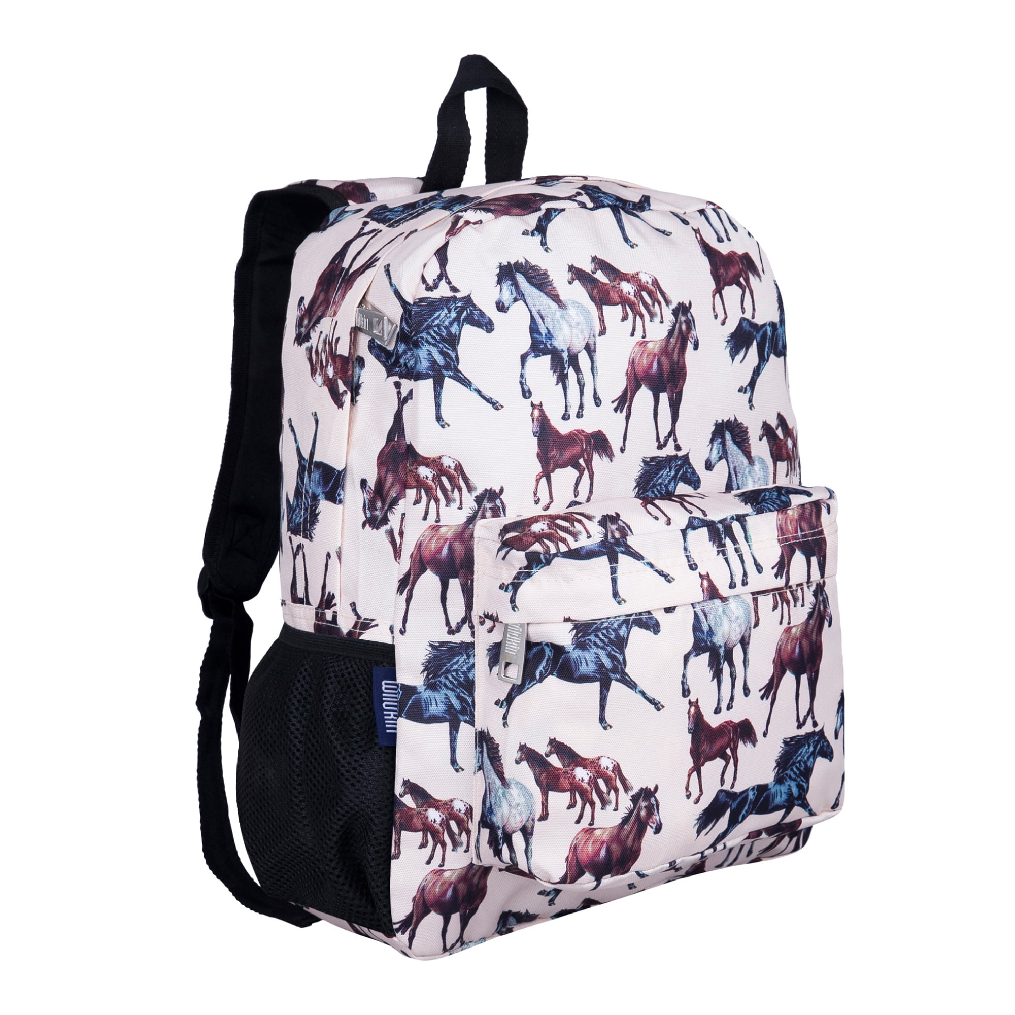 Wildkin Kids 16 Inch Backpack Bundle with Bento Box (Horses)