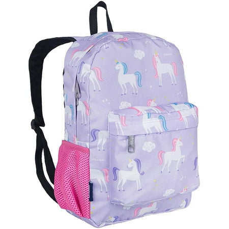 Wildkin Kids 16 Inch Backpack for Boys and Girls, Features Padded Back & Adjustable Straps (Unicorn Purple)