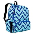 thumbnail image 1 of Wildkin Kids 17 Inch Backpack for Boys and Girls, Perfect for School and Travel (Chevron Blue), 1 of 9