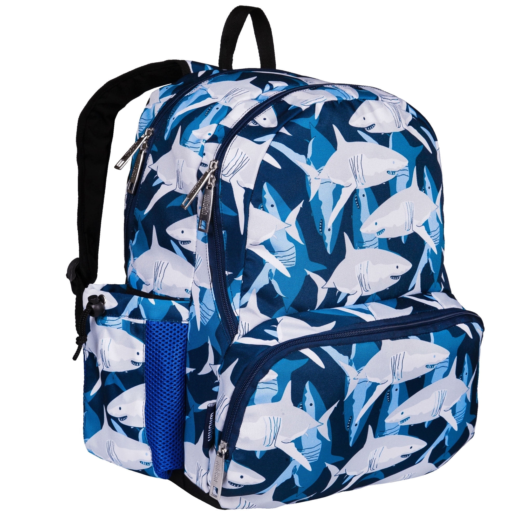 Wildkin Kids Backpack, Sharks Blue, 17 Inch, School and Travel  Organization, Comfort - Walmart.com