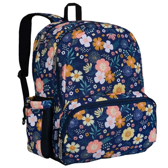 Wildkin Kids 17 Inch Backpack for Boys and Girls (Wildflower Bloom)