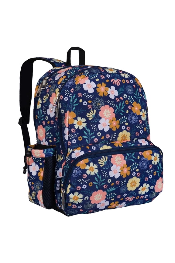 Kids 17 Inch Backpack for Boys and Girls (Wildflower Bloom)