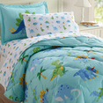 thumbnail image 1 of Wildkin Kids 7 Pc Full Microfiber Bed in a Bag for Boys & Girls (Dinosaur Land Blue), 1 of 8