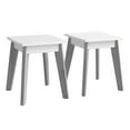 thumbnail image 1 of Wildkin Kids Arts & Crafts Table Stools (2) - Gray, 1 of 5
