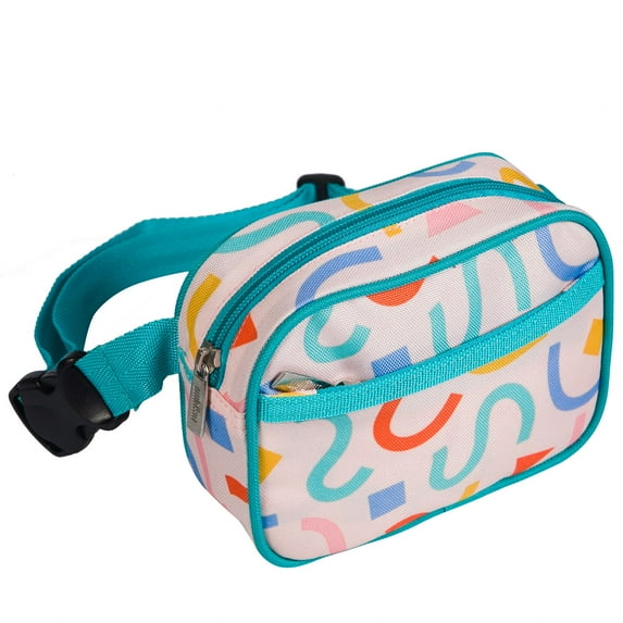 Wildkin Kids Fanny Pack for Boys and Girls (Confetti Peach)