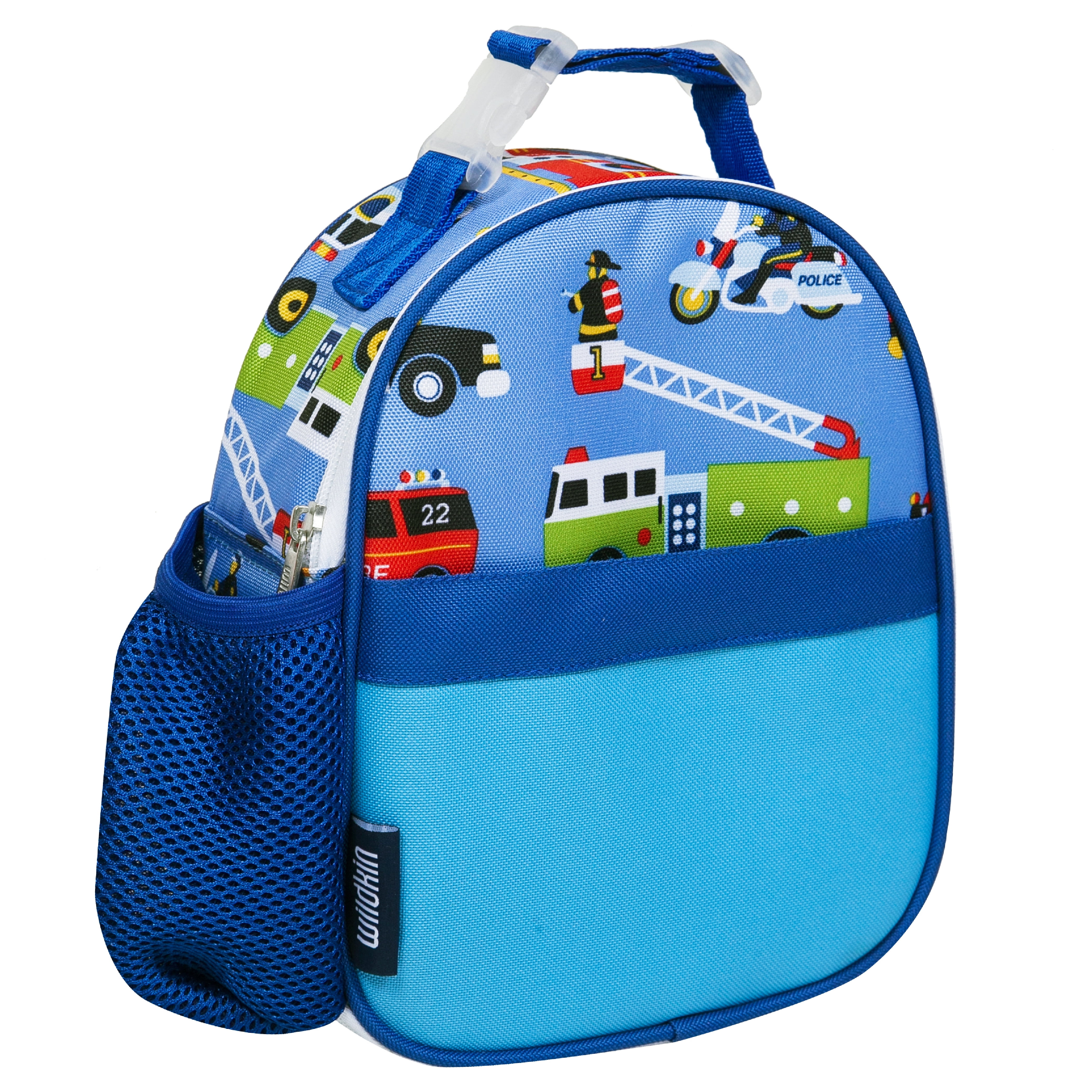 Wildkin Kids Insulated Embroidered Lunch Box Bag , Ideal For Packing Hot Or  Cold Snacks For School & Travel (robot Blue) : Target