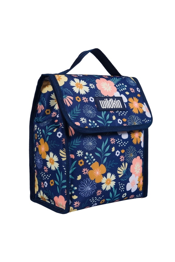 Kids Insulated Lunch Bag for Boys and Girls (Wildflower Bloom)