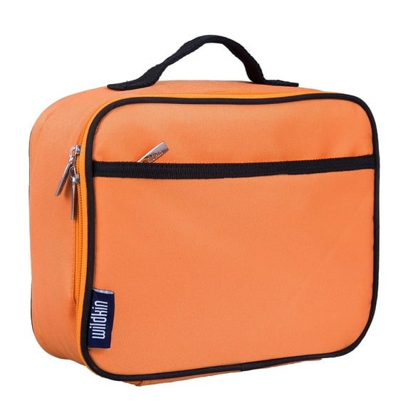 Wildkin Kids Insulated Lunch Box for Boy and Girls, BPA Free (Bengal Orange)