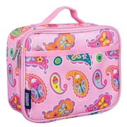 Wildkin Kids Insulated Lunch Box for Boy and Girls, BPA Free (Paisley Pink)