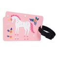 thumbnail image 1 of Wildkin Kids Luggage Bag Tags 2 pack (Magical Unicorns), 1 of 5