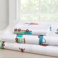 thumbnail image 1 of Wildkin Kids Microfiber Sheet Set for Boys and Girls - Toddler (Trains, Planes & Trucks), 1 of 8