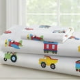 thumbnail image 1 of Wildkin Kids Microfiber Sheet Set for Boys and Girls - Twin (Trains, Planes & Trucks ), 1 of 8