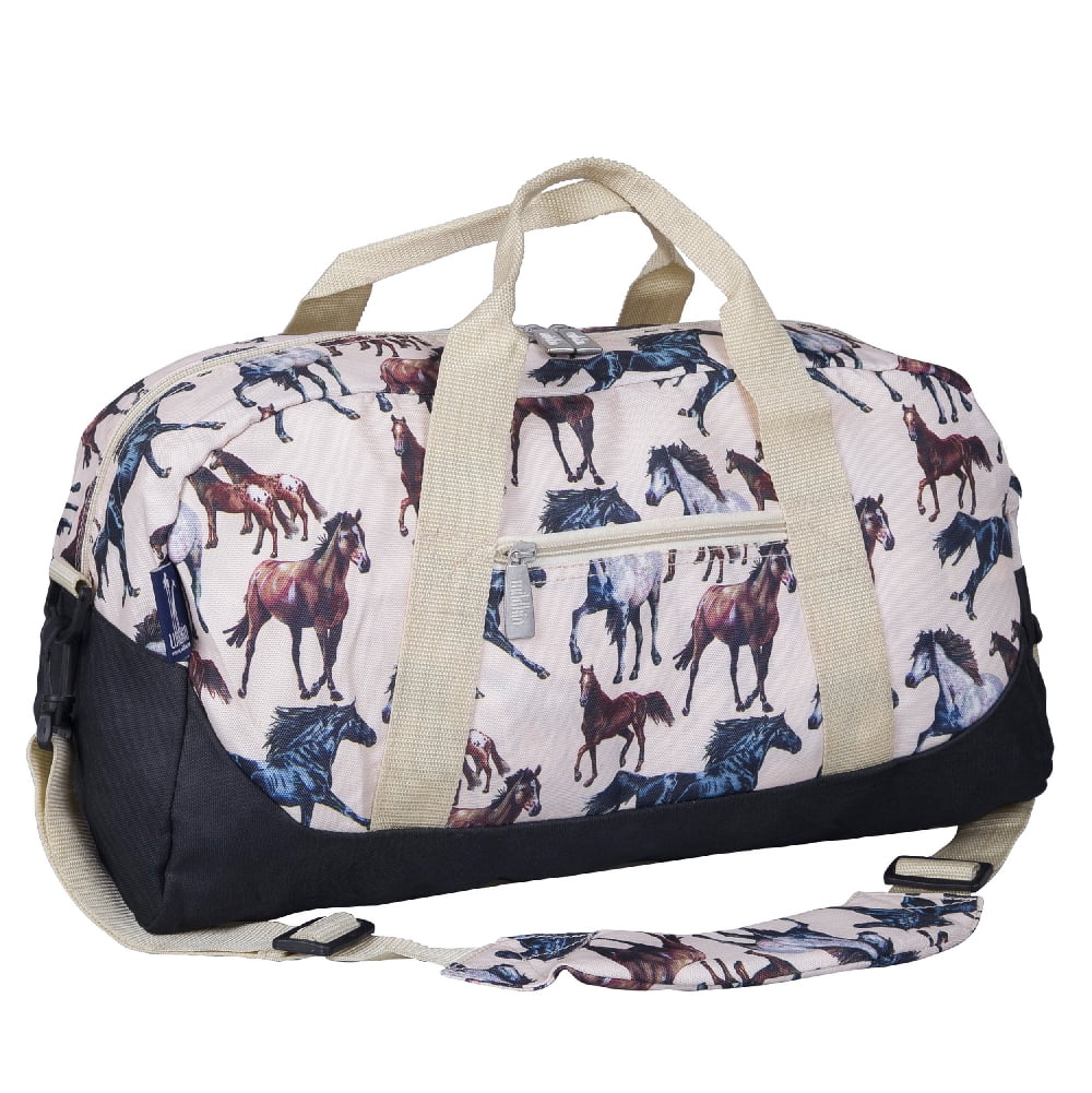 Multicolor Unicorn fur duffle bag Premium Quality, For Travel