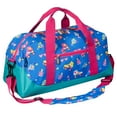 thumbnail image 1 of Wildkin Kids Overnighter Duffel Bag for Boys & Girls, Features Two Carrying Handles and Removable Padded Shoulder Strap, BPA & Phthalate Free (Rad Roller Skates Blue), 1 of 4