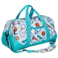 thumbnail image 1 of Wildkin Kids Overnighter Duffel Bag for Boys & Girls, Features Two Carrying Handles and Removable Padded Shoulder Strap (Team Spirit), 1 of 7