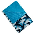 thumbnail image 1 of Wildkin Kids Plush Velour Throw Blanket for Girls and Boys (Sharks Blue), 1 of 5
