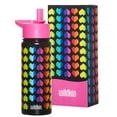thumbnail image 1 of Wildkin Kids Rainbow Hearts 18 oz Steel Bottle, 1 of 6