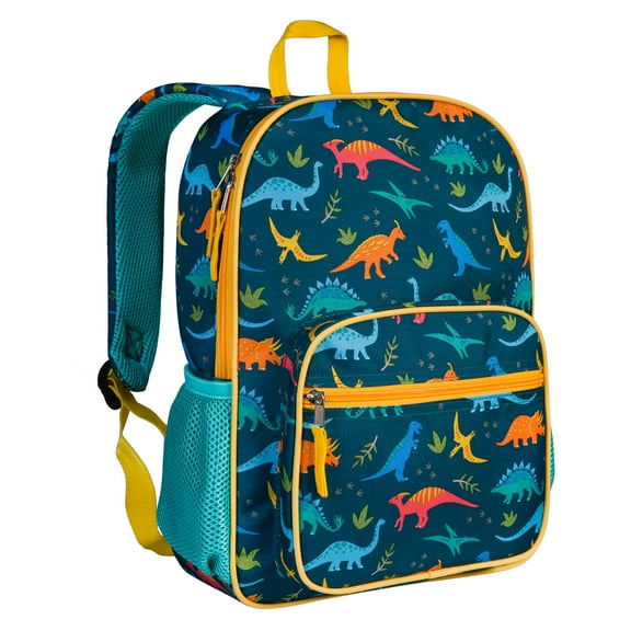 Wildkin Kids Recycled Eco Backpack for Boys and Girls (Jurassic Dinosaurs)