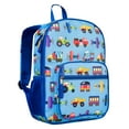 thumbnail image 1 of Wildkin Kids Recycled Eco Backpack for Boys and Girls (Trains, Planes & Trucks), 1 of 9