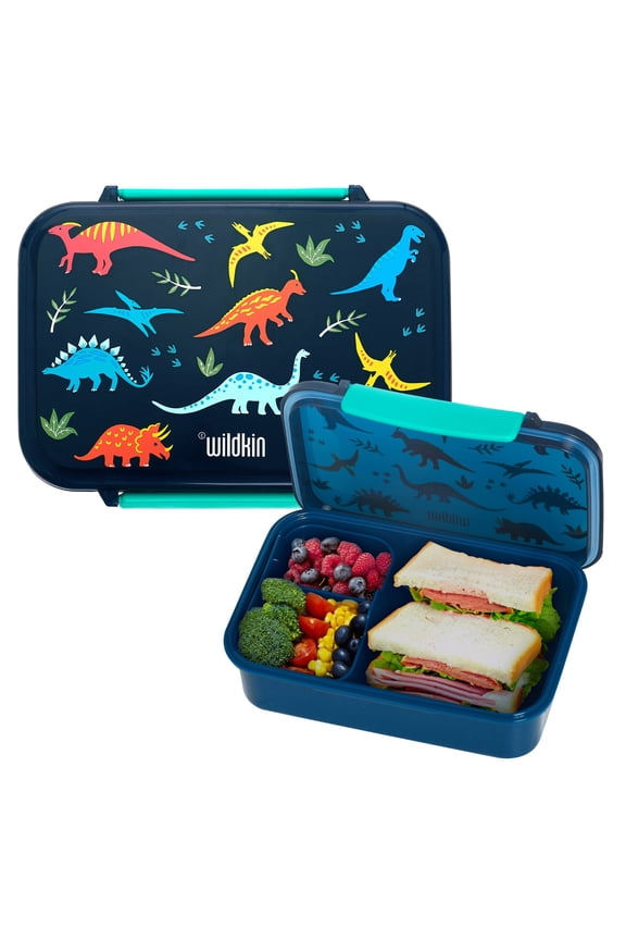 Kids Reusable Food Container Bento Box (Jurassic Dinosaurs)