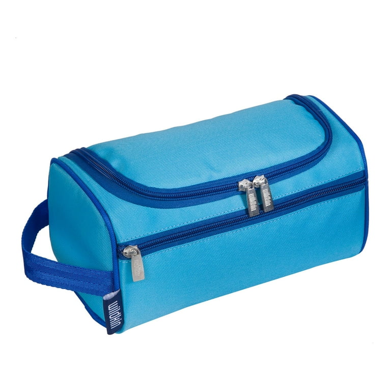 Wildkin Kids Travel Toiletry Bag Sky Blue