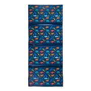 Wildkin Kids Vinyl Rest Mat for Boys and Girls, Ideal for Daycare and Preschool, 44 x 19 inches (Jurassic Dinosaurs Blue)