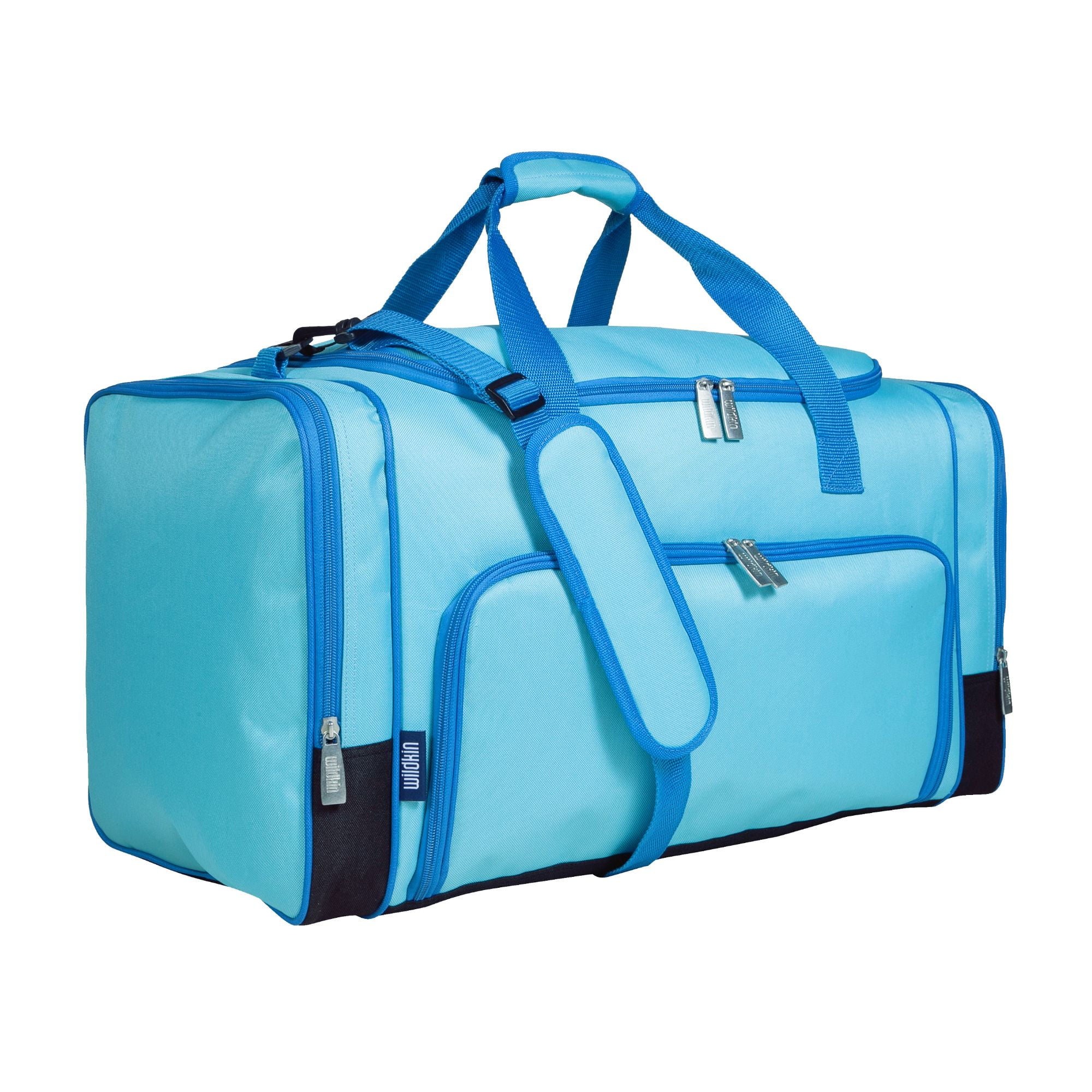 Wildkin Kids Weekender Duffel Bag for Boys and Girls, 22 Inch (Aqua ...